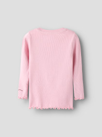 NAME IT Rib Bluse Kayla Bleached Mauve