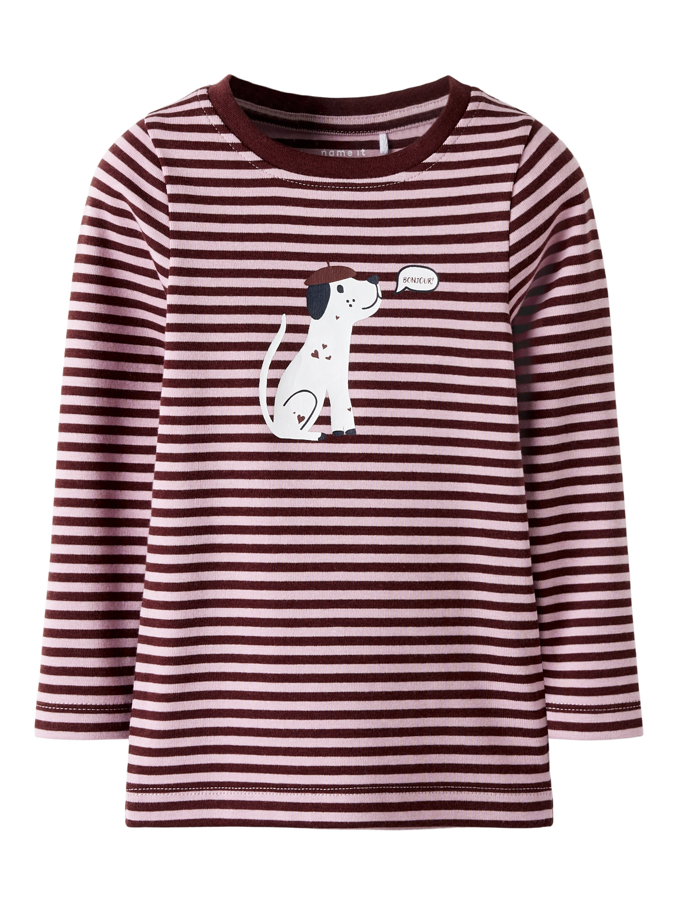 NAME IT Langærmet Bluse Kilas Bleached Mauve Andorra