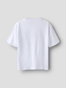 NAME IT T-shirt Kirstine Bright White Fearless
