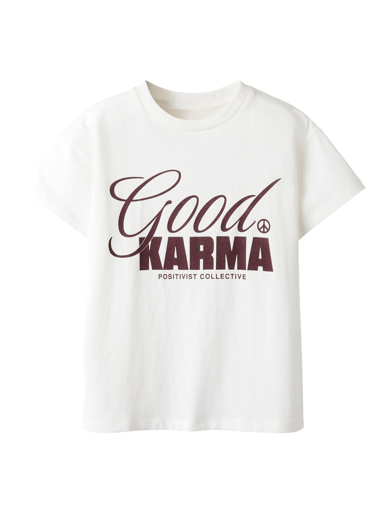 NAME IT T-shirt Kirstine Bright White Good Karma