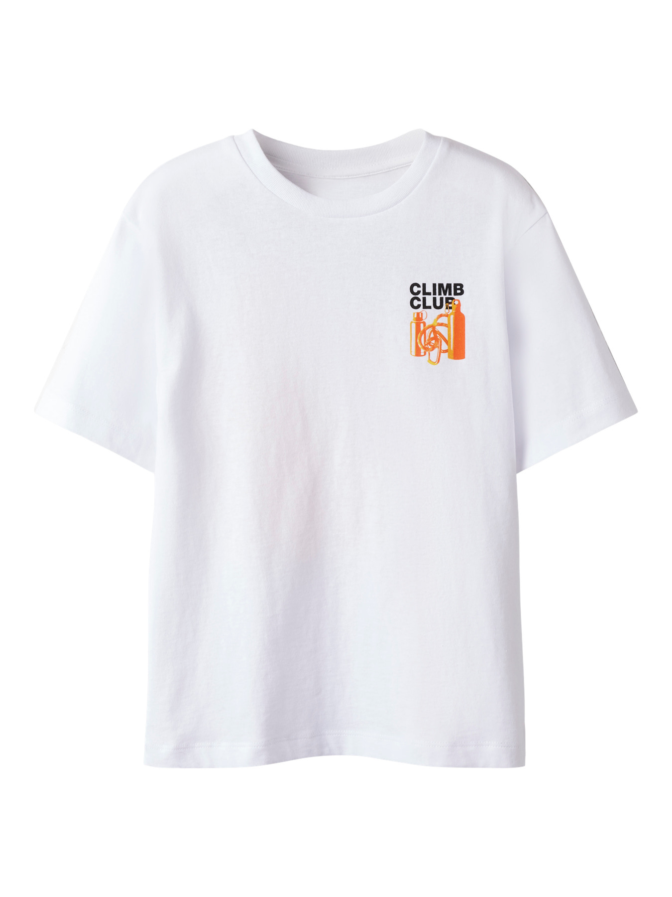 Name It Kaspes T-shirt Climb - Bright White