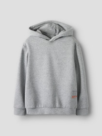 NAME IT Sweat Hoodie Kikolai Box Grey Melange