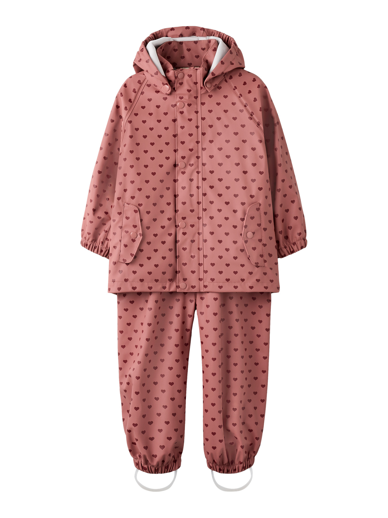 LIL ATELIER Regntøj DRY10 Withered Rose Hearts