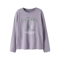 NAME IT Bluse Velda Lavender Gray