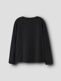 NAME IT Nkfvelda Ls Nreg Top - Black Running Team