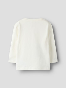 NAME IT Bluse Vilian Cloud Dancer Dino Basket