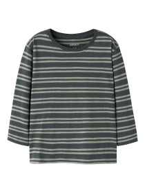 NAME IT Stribet Bluse Urban Chic Shadow