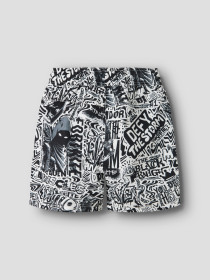 NAME IT Badeshorts Marki Fortnite Bright White