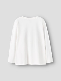 NAME IT Nkmveldo Ls Nreg Top - Cloud Dancer Music