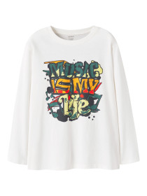 NAME IT Bluse Veldo Cloud Dancer