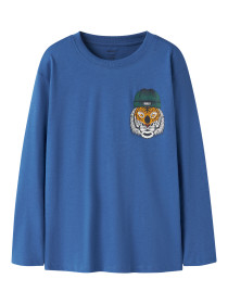 NAME IT Bluse Veldo Delft Beast