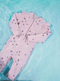 NAME IT Uv badedragt Zippa Burnished Lilac