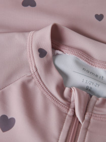 NAME IT Uv Badebluse Zippa Burnished Lilac