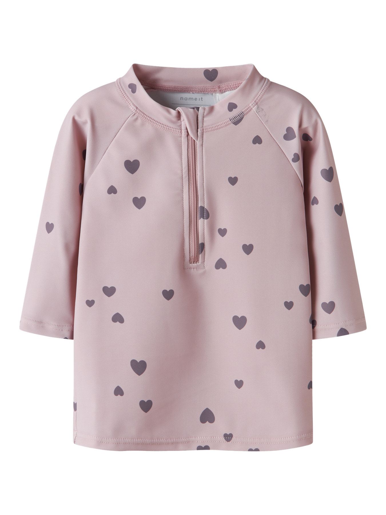 NAME IT Uv Badebluse Zippa Burnished Lilac billede