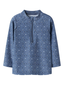 NAME IT Uv Badebluse Zippo Vintage Indigo