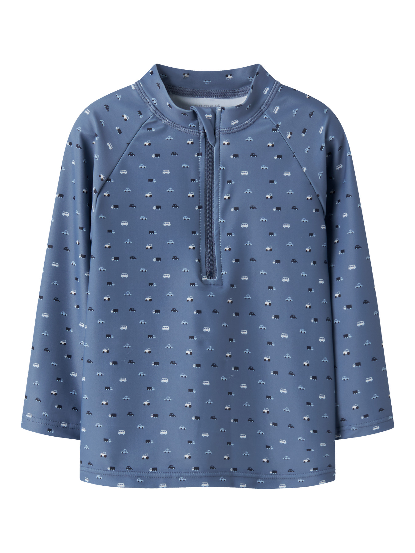 Name It Badebluse - NmmZippo - Vintage Indigo
