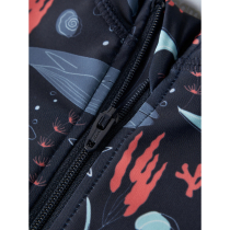 NAME IT UV Badebluse Zippo Navy Blazer