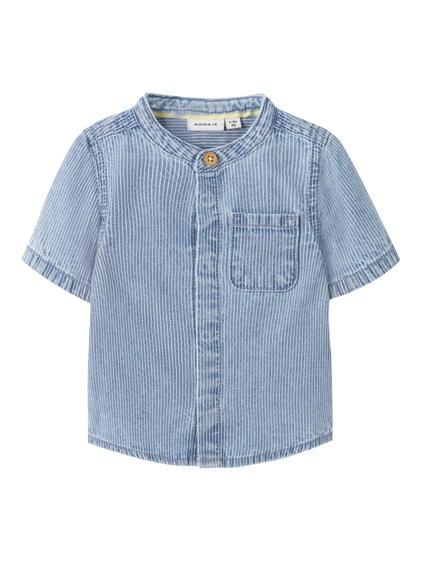Name It Skjorte - Denim - NbmLeo - Light Blue Denim
