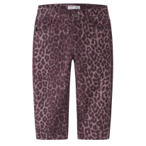 NAME IT Twill Mom Jeans Bella Burgundy Leo