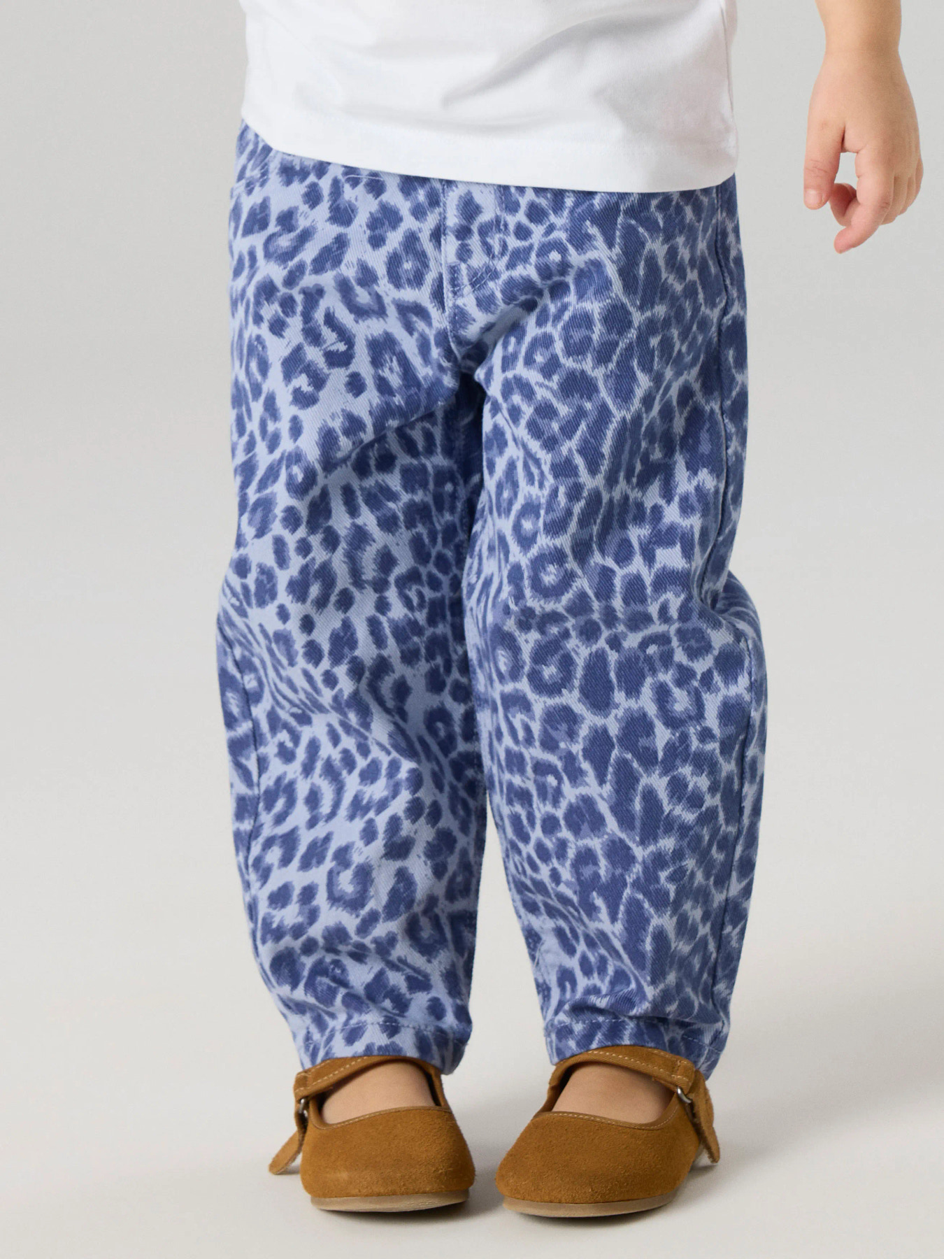 NAME IT Twill Mom Bukser Bella Purple Impression Leo