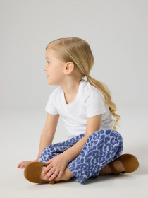 NAME IT Twill Mom Bukser Bella Purple Impression Leo