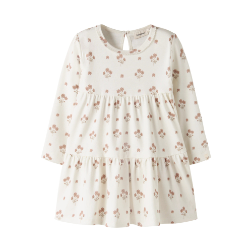 LIL ATELIER Kjole Layo Sif Coconut Milk Flower Pink billede
