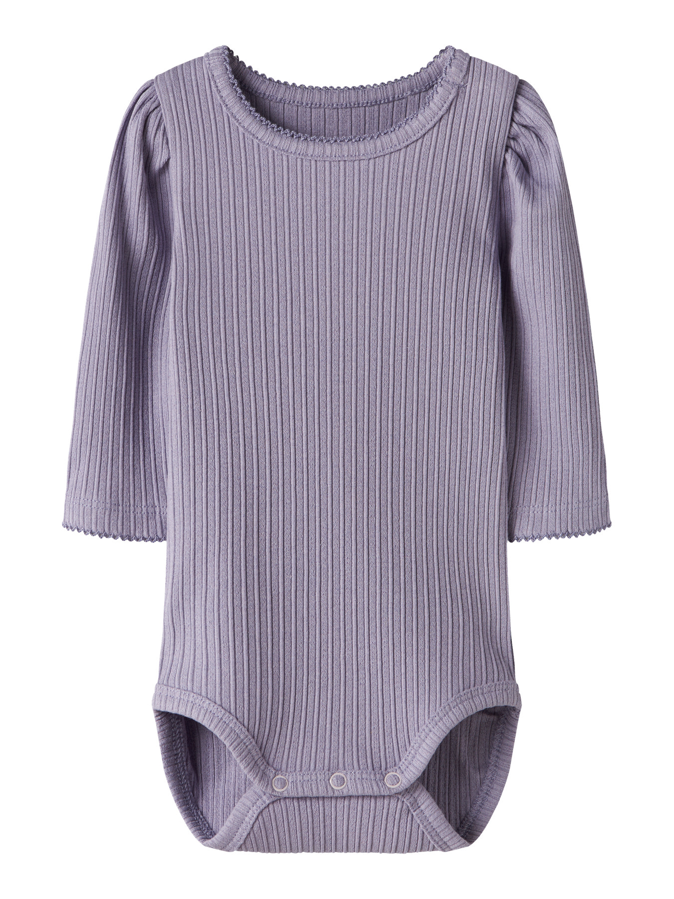 Name It Body l/æ - Rib - NbfDemi - Lavender Gray