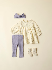 NAME IT Leggings Demi Lavender Gray