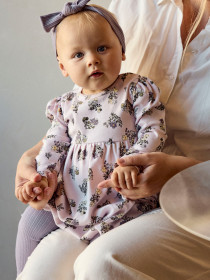 NAME IT Kjole Doritta Lavender Fog