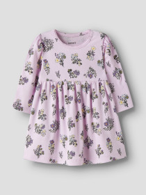 NAME IT Kjole Doritta Lavender Fog