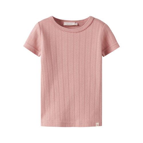 Lil Atelier Bluse - Slim - NmfFalina - Misty Rose