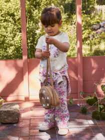 NAME IT Flared Bukser Dartias Peyote Melange