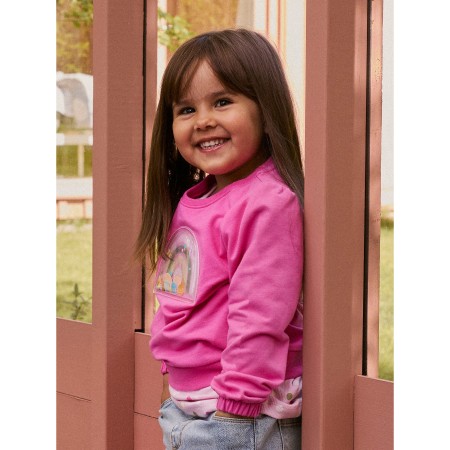 NAME IT Sweatshirt Dottana Strawberry Moon