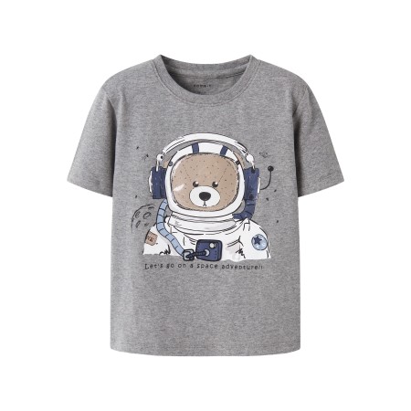 Name It T-shirt - NmmDilka - Grey Melange