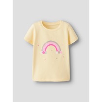 NAME IT T-shirt Dottas Pear Sorbet