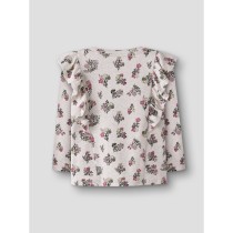 NAME IT Langærmet Bluse Doritta Peyote Melange