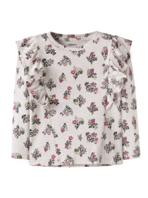 NAME IT Langærmet Bluse Doritta Peyote Melange