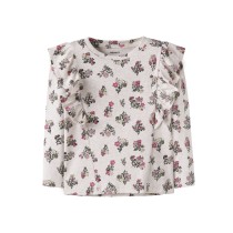 NAME IT Langærmet Bluse Doritta Peyote Melange