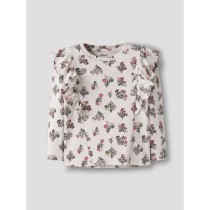 NAME IT Langærmet Bluse Doritta Peyote Melange
