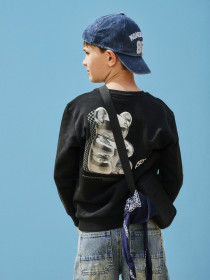 NAME IT Sweatshirt Digu Black