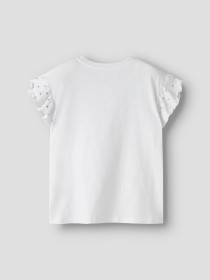 NAME IT T-shirt Dara Bright White