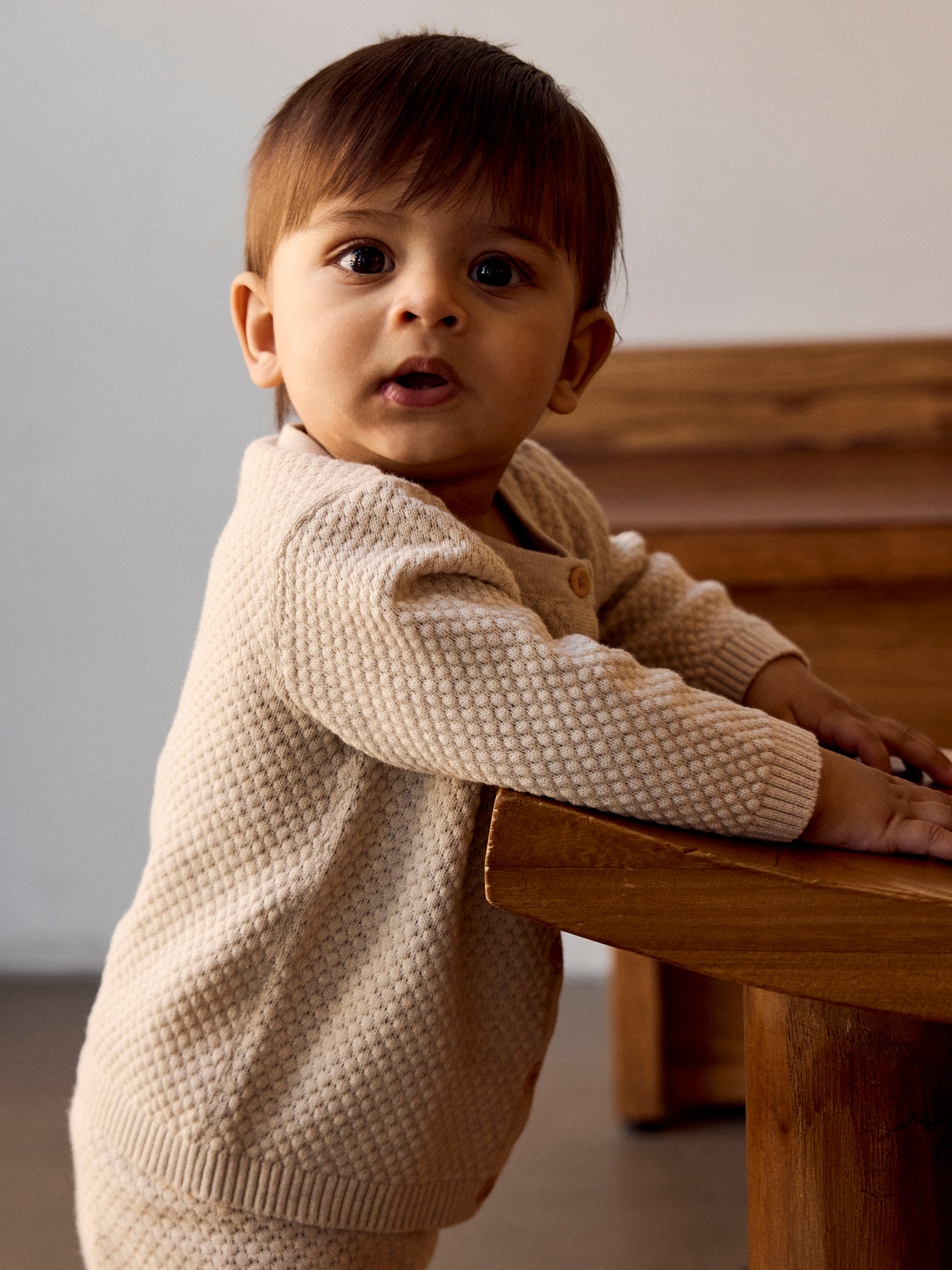 Name it Cardigan - Strik - NbmDenver - Peyote Melange