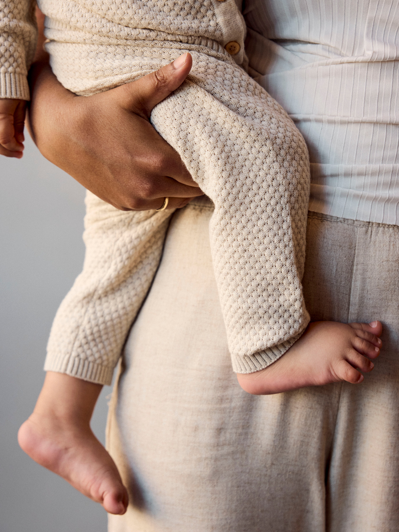 Name It Bukser - Strik - NbmDenver - Peyote Melange