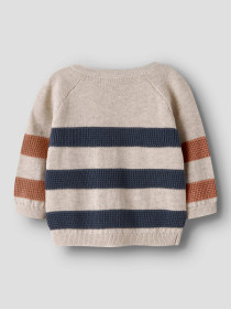 NAME IT Strik Cardigan Dimitri Peyote Melange