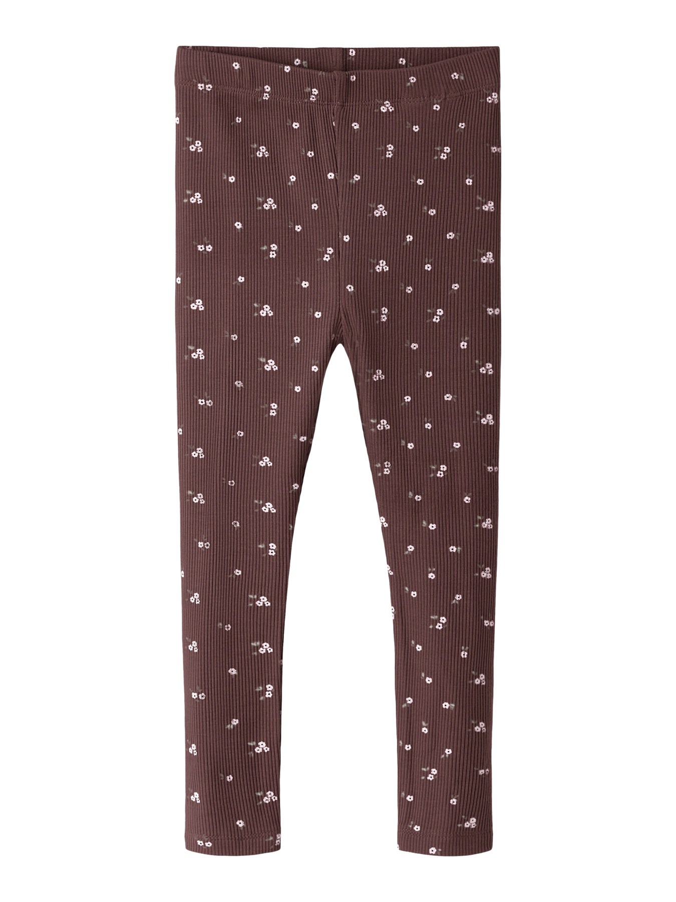 NAME IT Rib Leggings Soho Peppercorn