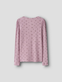 NAME IT Rib Bluse Soho Keepsake Lilac