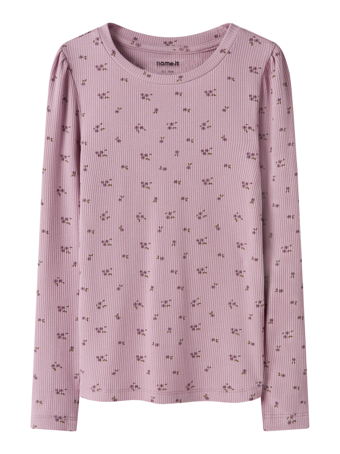 NAME IT Rib Bluse Soho Keepsake Lilac
