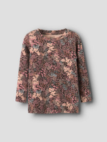 NAME IT Langærmet Bluse Resa Chocolate Brown