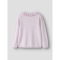 NAME IT Strik Cardigan Diame Lavender Fog
