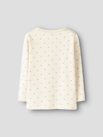 LIL ATELIER Bluse Lalo Turtledove Heart